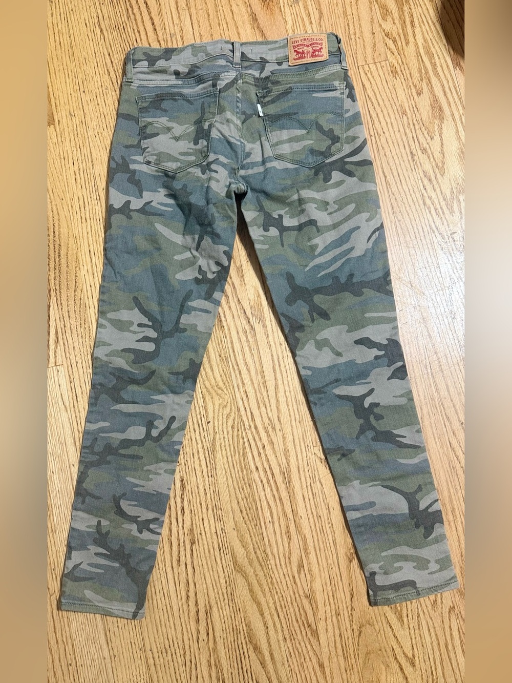 Levi's Men's Camo Skinny Jeans - Green Camo